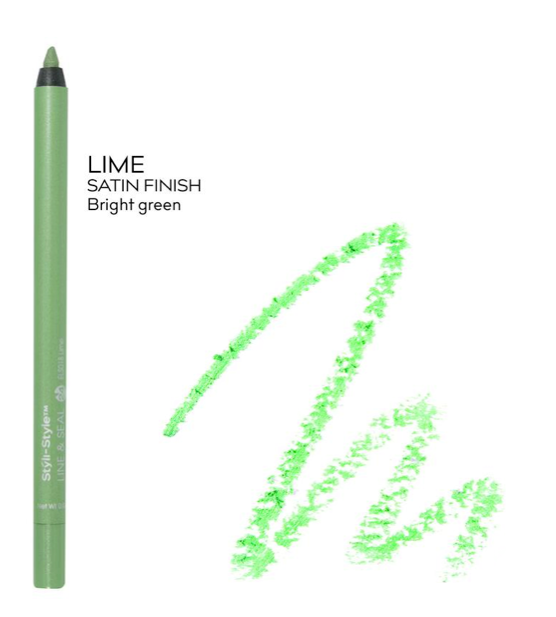 Styli-Style Line & Seal Semi-Permanent Eye Liner - Lime (ELS018) - oddros.shop