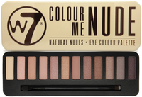W7 COSMETICS, Colour Me Nude, Natural Nudes -12 in 1 Eyeshadow Palette - oddros.shop
