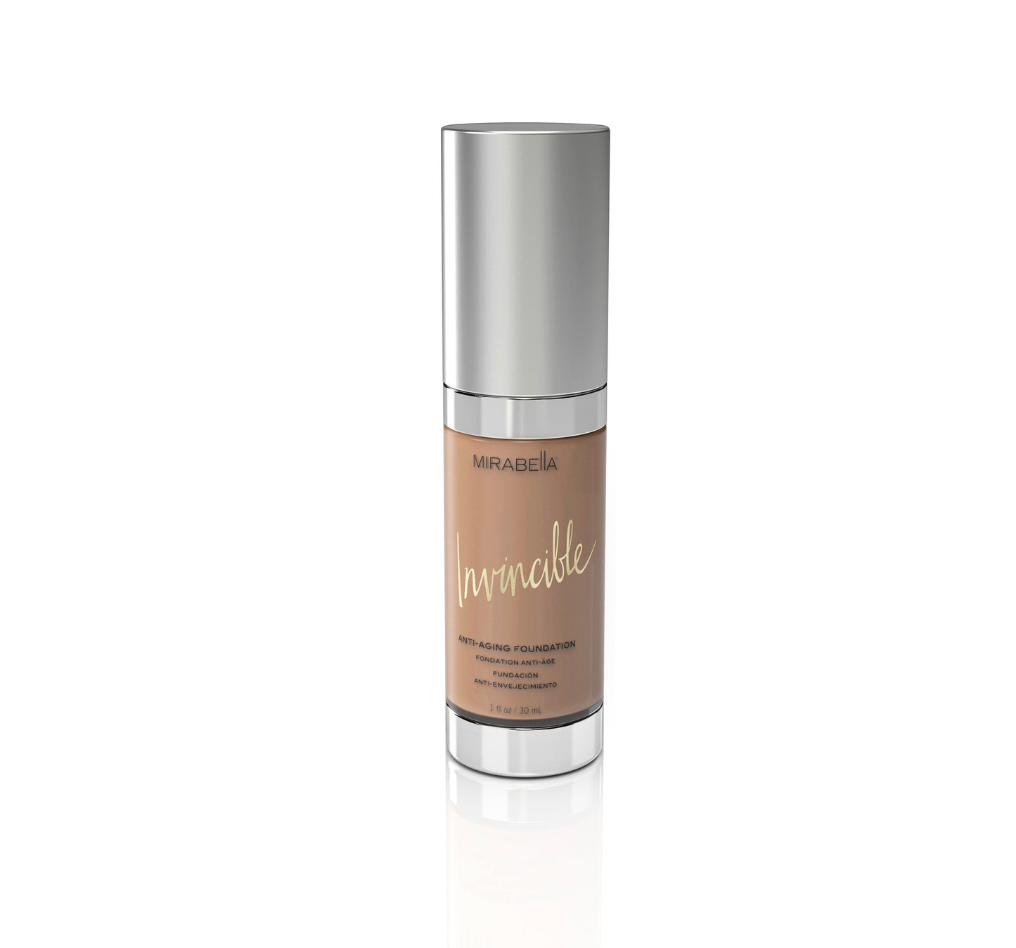 Mirabella Invincible Anti-Aging HD Foundation - IV (Medium)