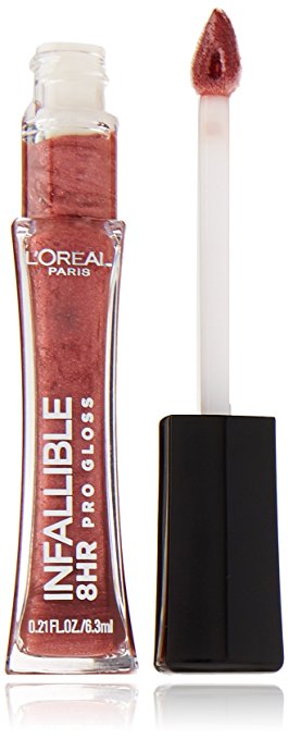 L'OREAL Paris Infallible 8 HR Pro Gloss, Modern Mauve 505, 0.21 fl. oz - oddros.shop