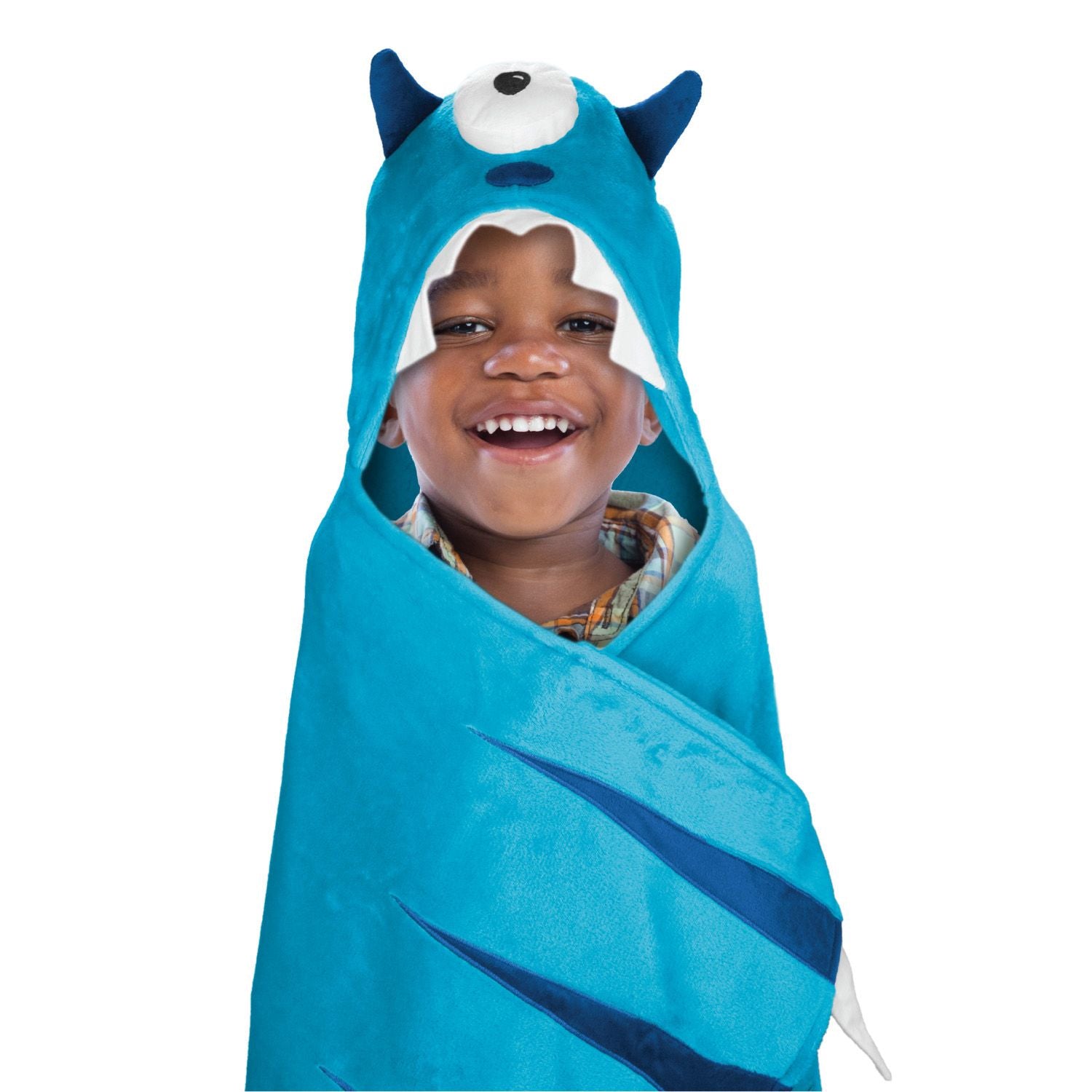 BEST BRANDS Kids Hooded Throw, Monster - 1-Piece - oddros.shop