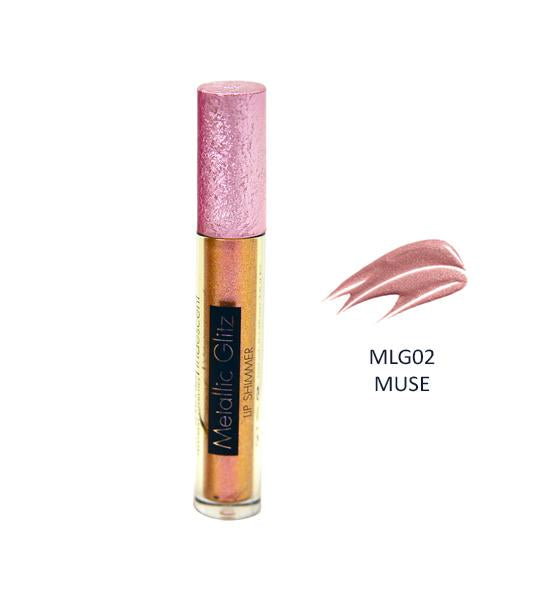 Sorme Cosmetics Metallics Lip Glitz Lip Shimmer - (MLG02) Muse - oddros.shop