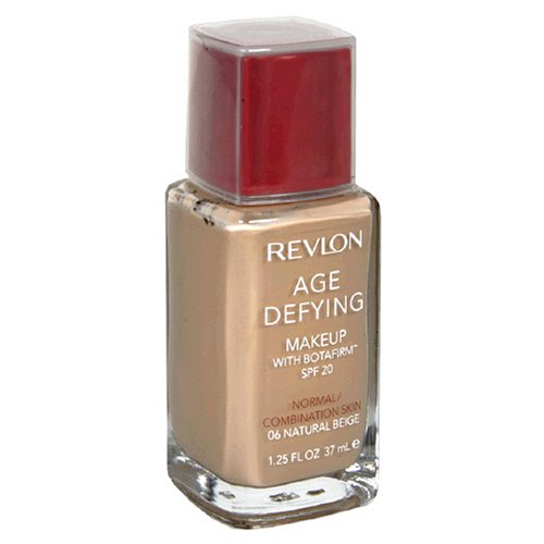 REVLON Age Defying Makeup with Botafirm, Normal/Combination Skin, Natural Beige 06 - oddros.shop