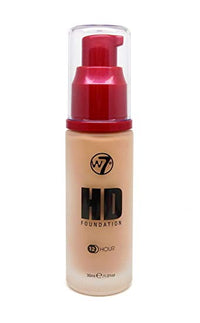 W7 COSMETICS High Definition Foundation - Natural Beige - oddros.shop