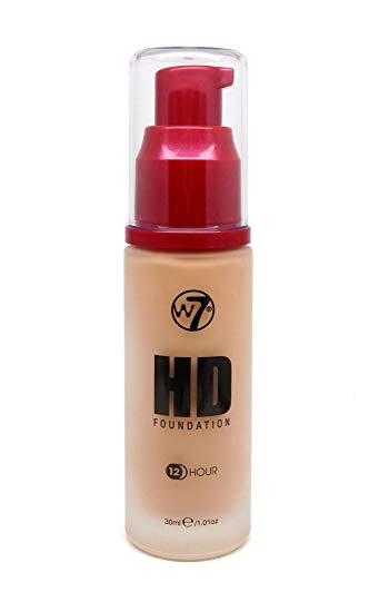 W7 COSMETICS High Definition Foundation - Natural Beige - oddros.shop