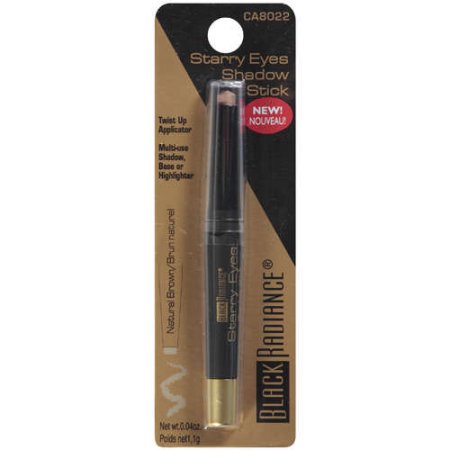 Black Radiance Starry Eyes Shadow Stick, Natural Brown CA8022, .04 oz - oddros.shop