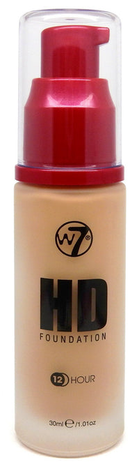 W7 COSMETICS High Definition (12 Hour) Foundation - 1.05 Fl Oz (30 ml) - oddros.shop