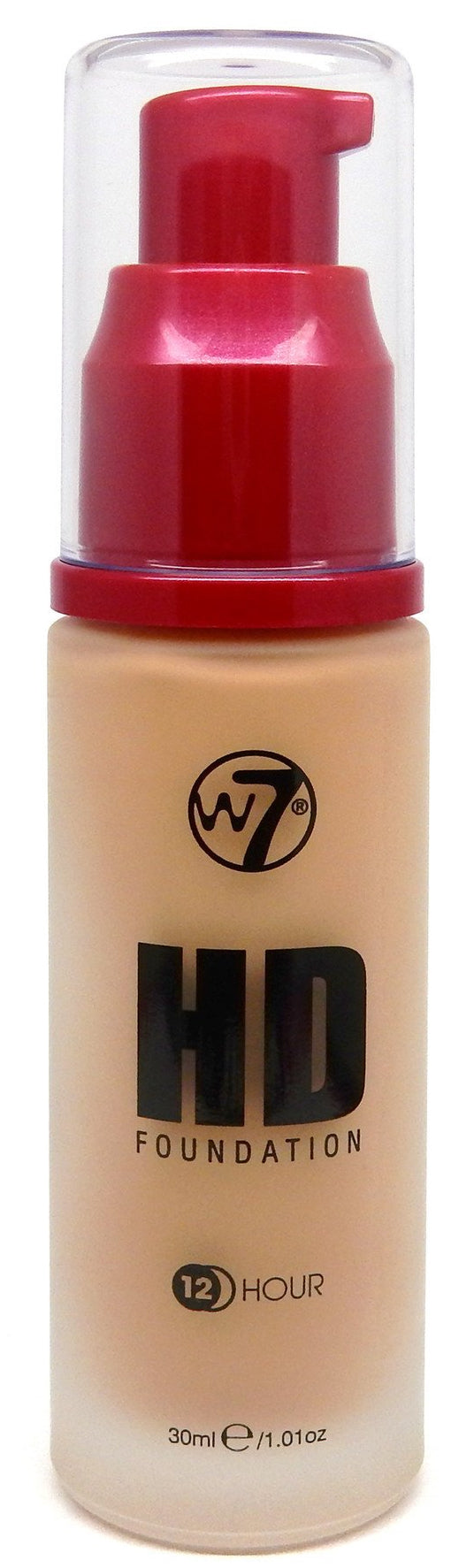 W7 COSMETICS High Definition (12 Hour) Foundation - 1.05 Fl Oz (30 ml) - oddros.shop