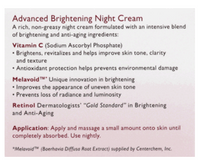 RETINOL Advanced Brightening Night Cream, 1.7 Oz. 48g - oddros.shop