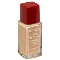 Revlon Age Defying Makeup with Botafirm, SPF 15, Dry Skin, Nude Beige 04, 10.25 Fluid Ounces (37 ml) - oddros.shop
