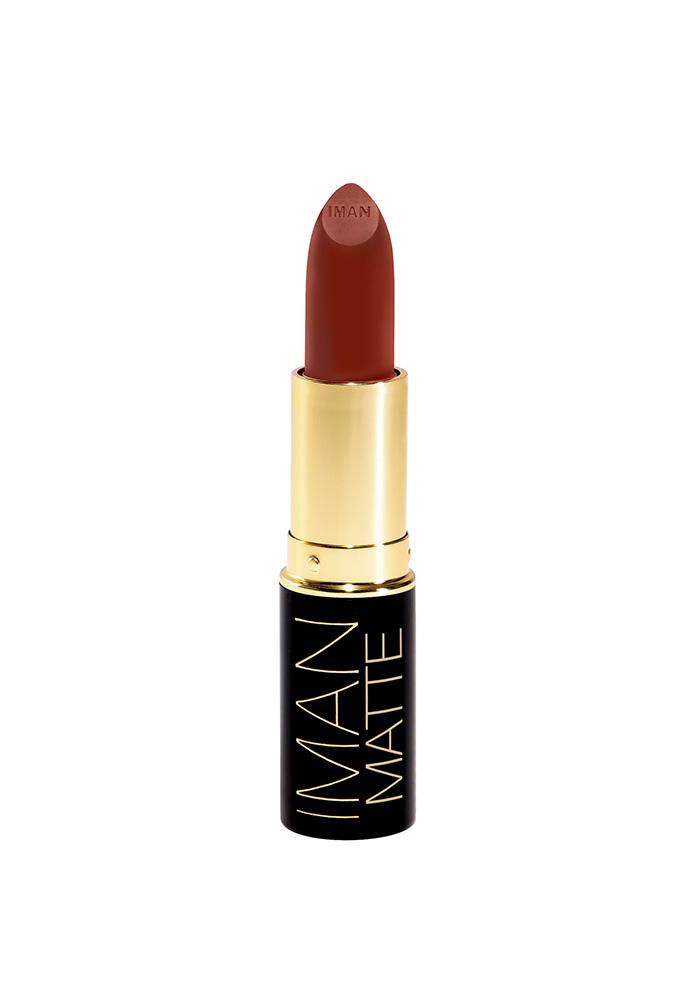 IMAN COSMETICS Luxury Matte Lipstick, Outlaw - oddros.shop