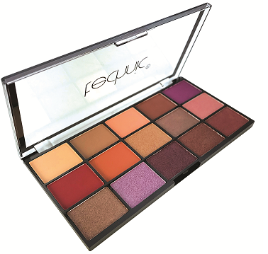 Technic Cosmetics 15 Colours Eyeshadow Palette, Peanut Butter & Jelly - oddros.shop