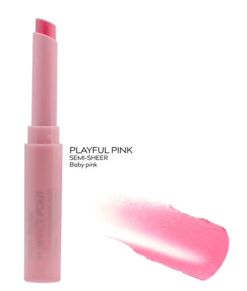 Styli Style Perfect Pout Long Lasting Balm Stick - Playful Pink (LPP002) - oddros.shop
