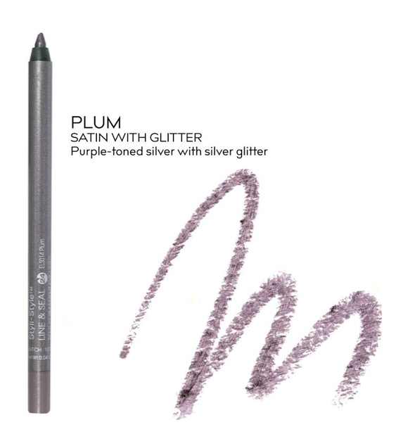 Styli-Style Line & Seal Semi-Permanent Eye Liner - Plum (ELS014) - oddros.shop