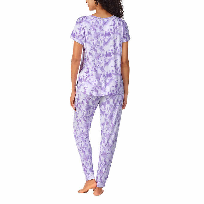 Jane & BleeckerLadies’ 2-piece Jogger Lounge Set - Purple