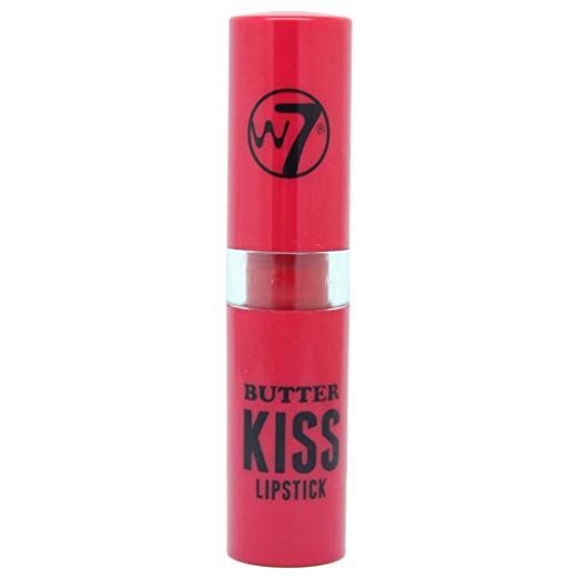 W7 COSMETICS Butter Kiss Lipstick - 0.10 Oz (3g) - oddros.shop