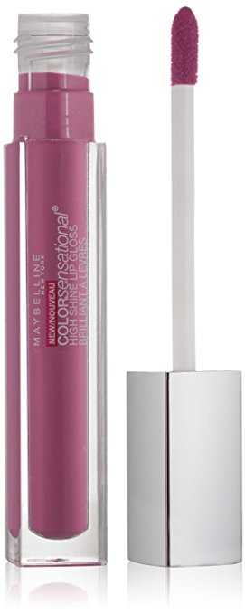 MAYBELLINE NEW YORK ColorSensational High Shine Lip Gloss, Raspberry Reflections 100 - 0.17 fl oz - oddros.shop