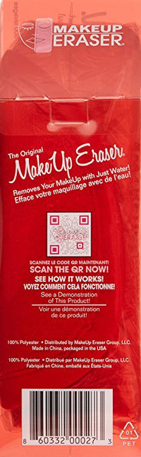 MAKEUP ERASER The Original Facial Exfoliator, Red - oddros.shop