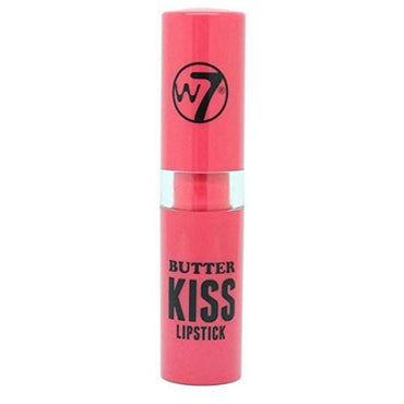 W7 COSMETICS Butter Kiss Lipstick - Red Light, 0.10 Oz (3g) - oddros.shop