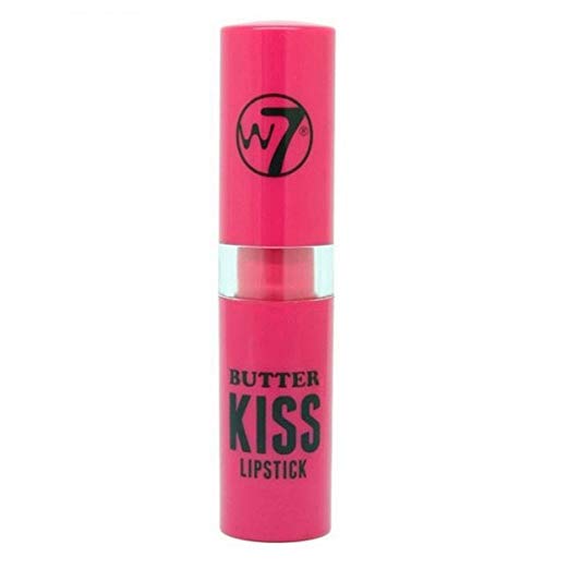 W7 COSMETICS Butter Kiss Lipstick - Red Tulip, 0.10 Oz (3g) - oddros.shop