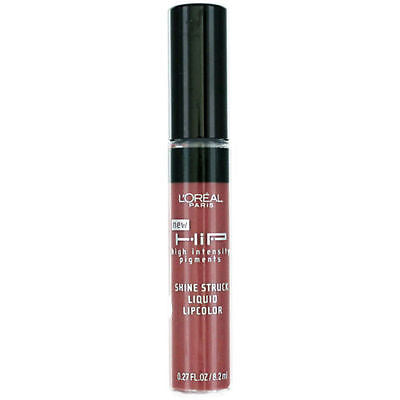 L'OREAL HIP Shine Struck Liquid Lipcolor, 866 Reserved - oddros.shop