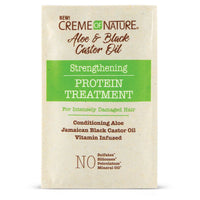 Creme of Nature Aloe & Black Castor Oil Strengthening Protein Treatment