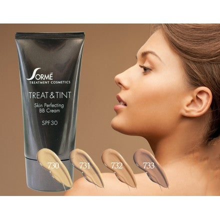 Sorme Cosmetics Treat & Tint Skin Perfecting BB Cream SPF 30 - 731 Light Honey - oddros.shop