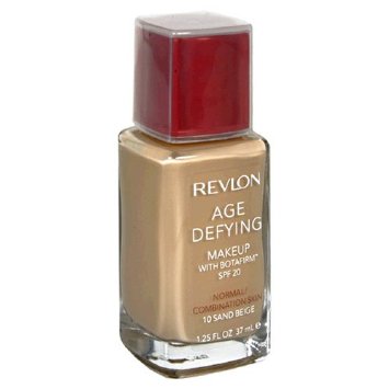 REVLON Age Defying Makeup with Botafirm, SPF 20, Normal/Combination Skin, Sand Beige 10, 1.25-Ounce - oddros.shop