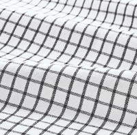 RINNIG Dish towel, white/dark gray/patterned, Assorted
