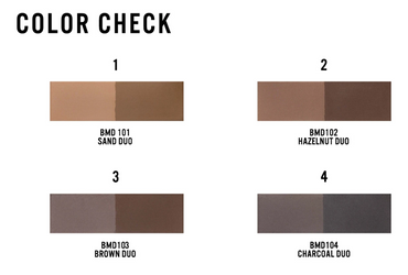 J.Cat Beauty Brow-Mazing Duo - Brown (BMD103)