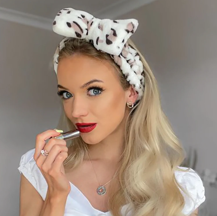The Vintage Cosmetic Company Peggy Bow Make-up Headband