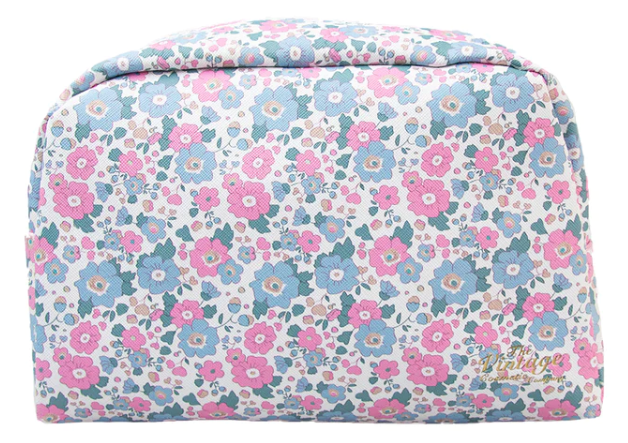 The Vintage Cosmetic Company Ditsy Floral Cosmetic / Make-up Bag