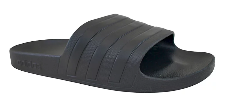Adidas Adilette Aqua Slides Black/Black 11
