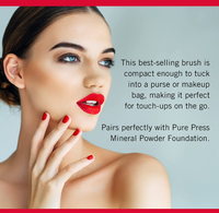 Mirabella Beauty Multi-tasking Retractable Kabuki Style Professional Makeup Brush