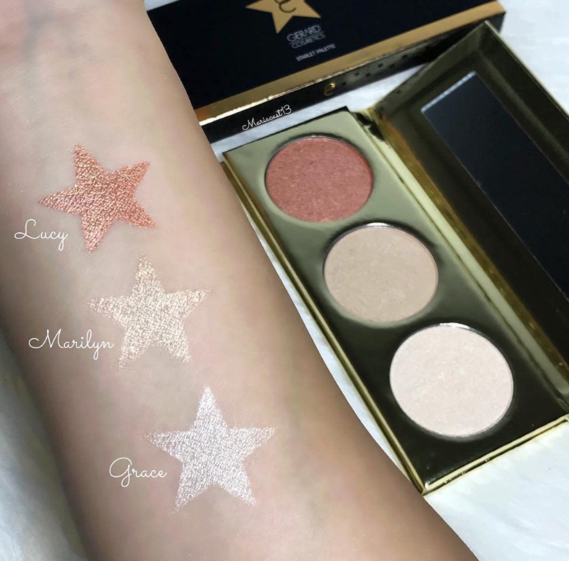 Gerard Cosmetics Starlet Face Palette Blush and Bronzer, Starstruck
