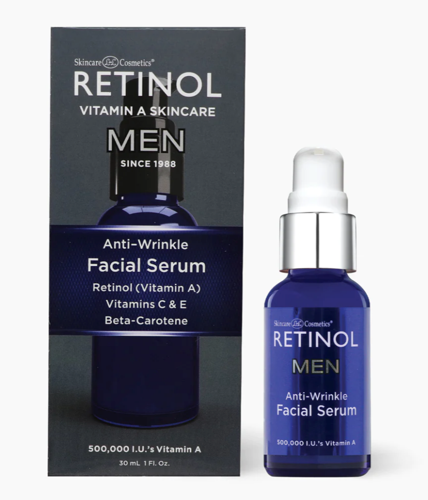 RETINOL Anti Wrinkle Facial Serum - for Men - oddros.shop