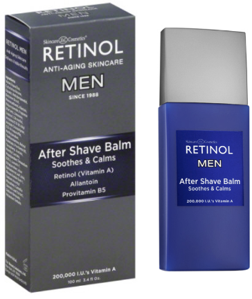 RETINOL After Shave Balm for Men - 3.4 oz. (100 ml) - oddros.shop