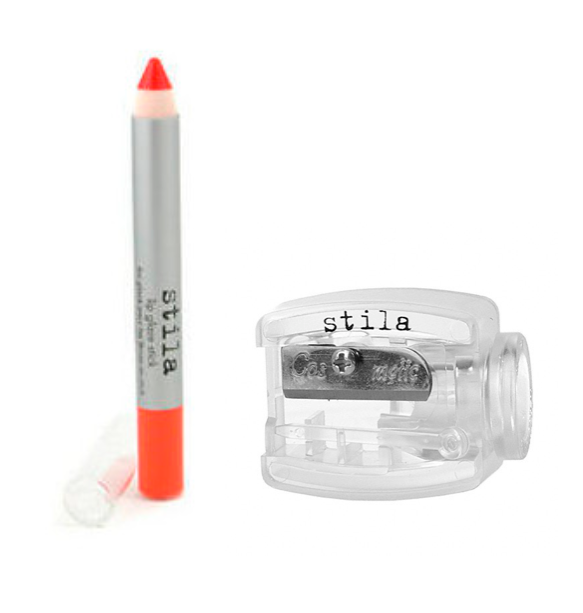 Stila Cosmetics Lip Glaze Stick & Sharpener - Orange, 3.2g - oddros.shop