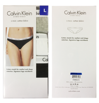 Calvin Klein Women's Carousel Bikini Panty - Large (3 Pack) - oddros.shop