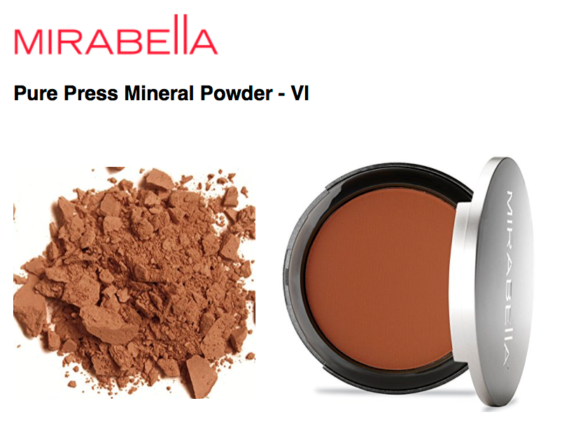 Mirabella Pure Press Mineral Powder Medium Coverage Foundation - VI - oddros.shop