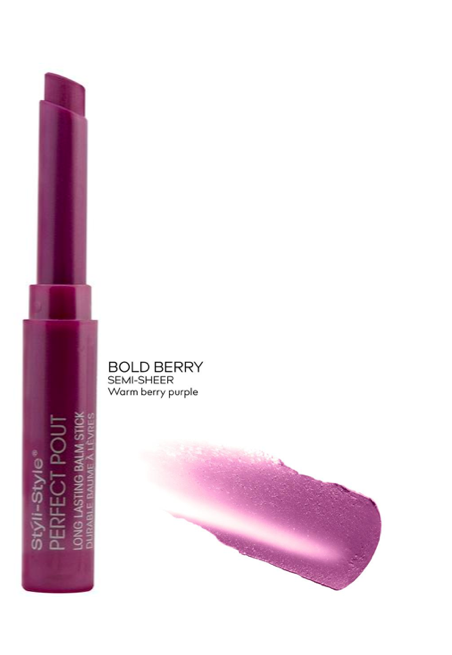 Styli Style Perfect Pout Long Lasting Balm Stick - Bold Berry (LPP005) - oddros.shop