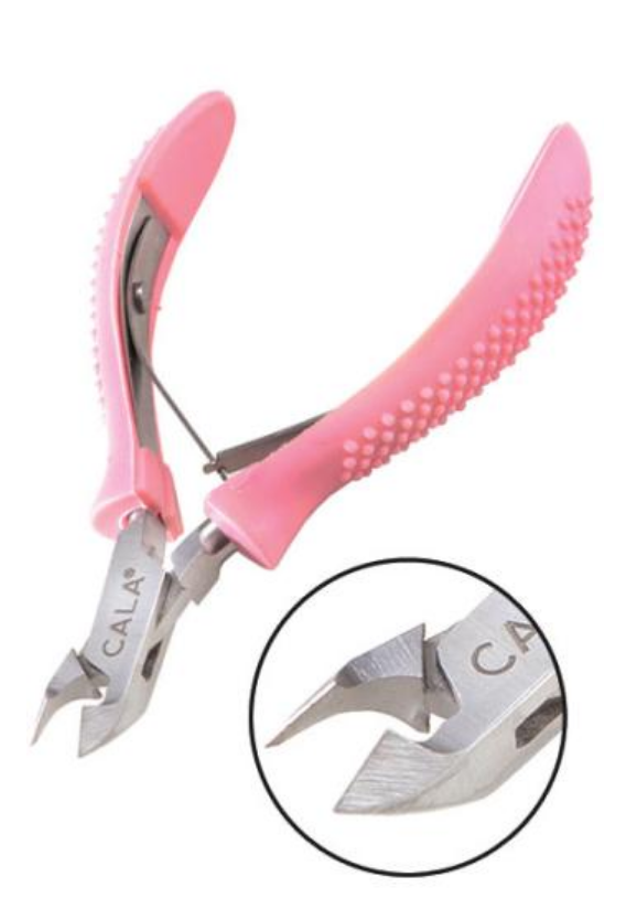 CALA Cuticle Nipper (Pink Grip)- 50762 - oddros.shop