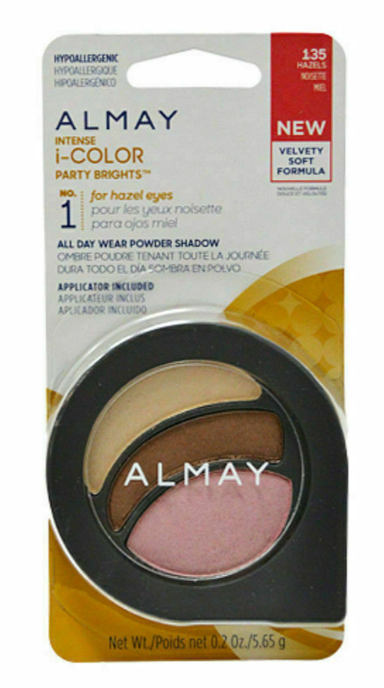 ALMAY Intense I-Color Powder Shadow, Evening Smoky, 135 Hazels - oddros.shop