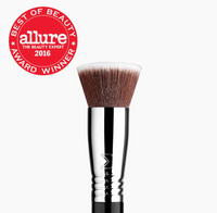 Sigma Beauty F80 Flat Kabuki Brush, Black/Chrome - oddros.shop