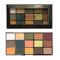 Technic Cosmetics 15 Colours Eyeshadow Palette, Shaken Not Stirred - oddros.shop
