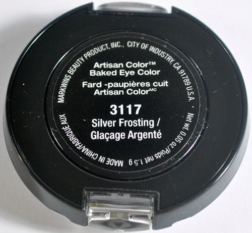 Black Radiance Artisan Color Baked Eye Shadow Trio - 3117 Silver Frosting, 0.05 oz. - oddros.shop