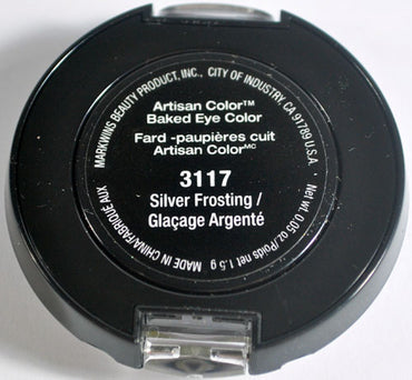 Black Radiance Artisan Color Baked Eye Shadow Trio - 3117 Silver Frosting, 0.05 oz. - oddros.shop