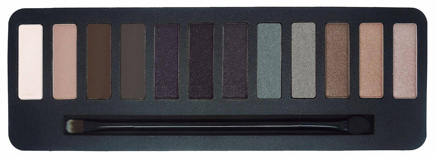 W7 COSMETICS, Smokin, Smokin Shades, 12 in 1 Eyeshadow Palette - oddros.shop