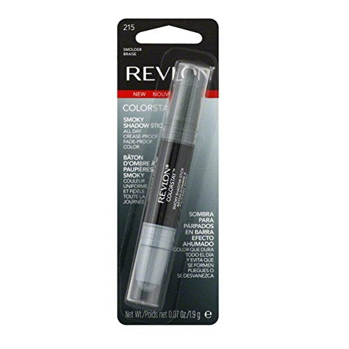 REVLON Color Stay Smoky Eyeshadow Stick, Smolder 215, 0.07 Ounce - oddros.shop