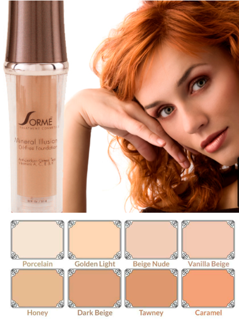 Sorme Cosmetics Mineral Illusion Foundation - Dark Beige 715 - oddros.shop